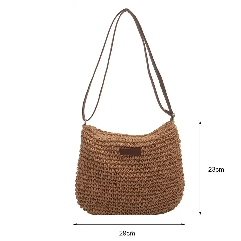 Stylish Straw Tote Bag