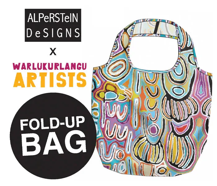 Warlukurlangu Fold Up Shopping Bag