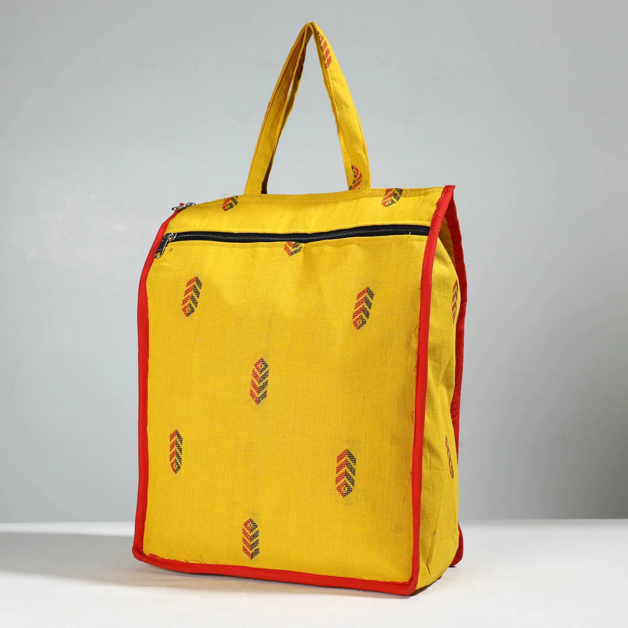 Yellow - Handcrafted Cotton Shopping Bag 25